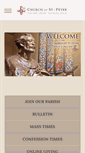 Mobile Screenshot of churchofstpeternsp.org